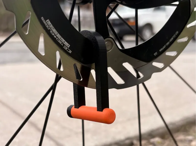 U-Lock Key Tag / Keychain / Keyless Rotor U-Lock