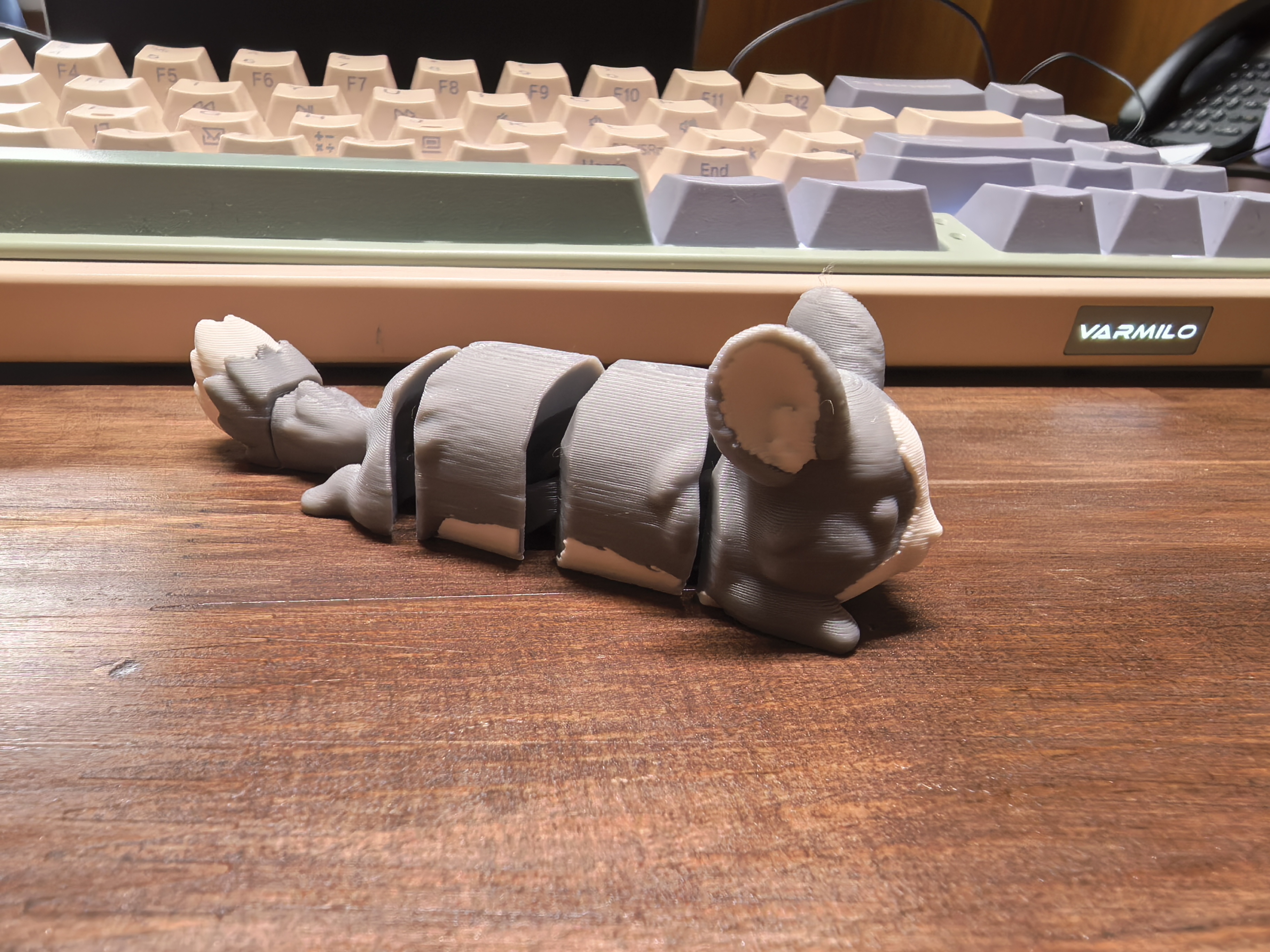 Miniatura 1 do modelo 3D Flexi Mini Chinchilla