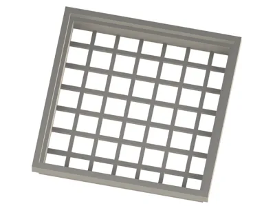 Inner Rear Sump 88mm Square Filter Holder