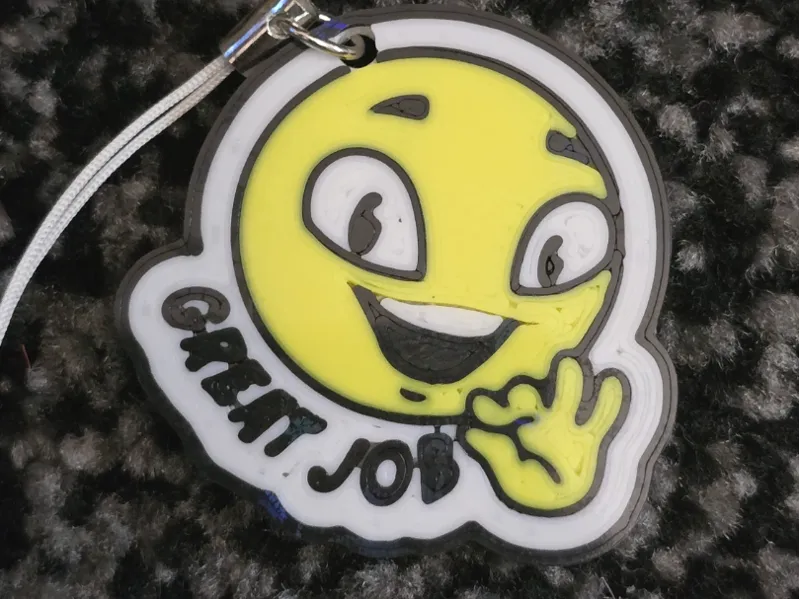 GREAT JOB KEYCHAIN
