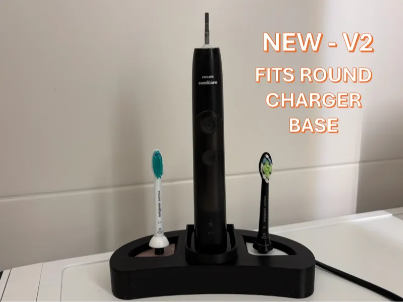 Philips Sonicare & Charger Stand (2 Brush Heads)