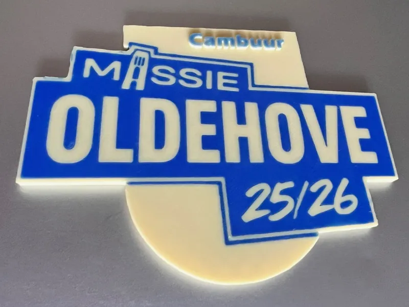 Missie Oldehove 25/26 Cambuur!  15 cm plate