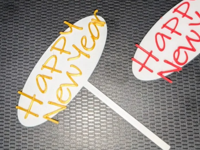 *Happy New Year Cake Topper*