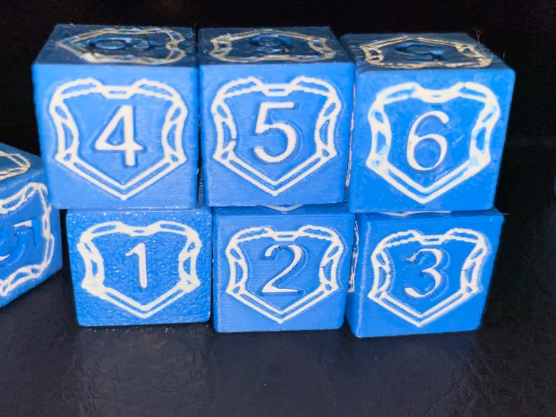 Lorcana Willpower Shield Damage Dice