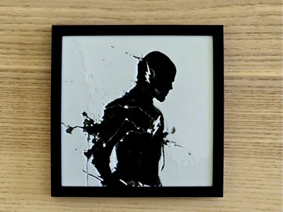 The Flash Silhouette - HueForge