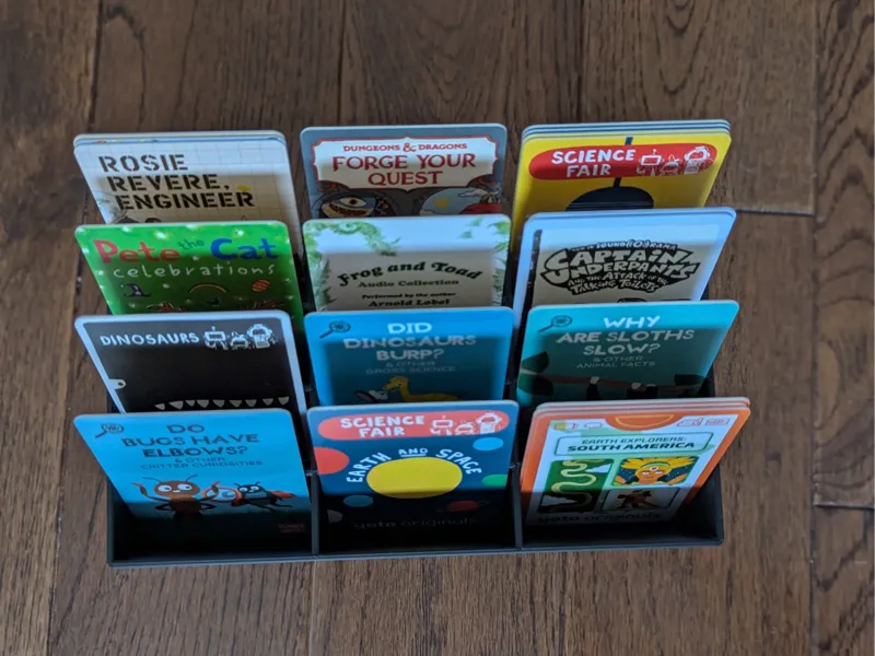 Yoto Card Pack Organizer With STEP Files
