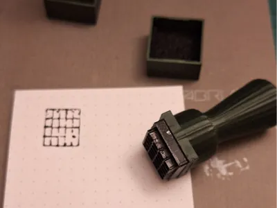 Simple Chord Stamp For Guitar