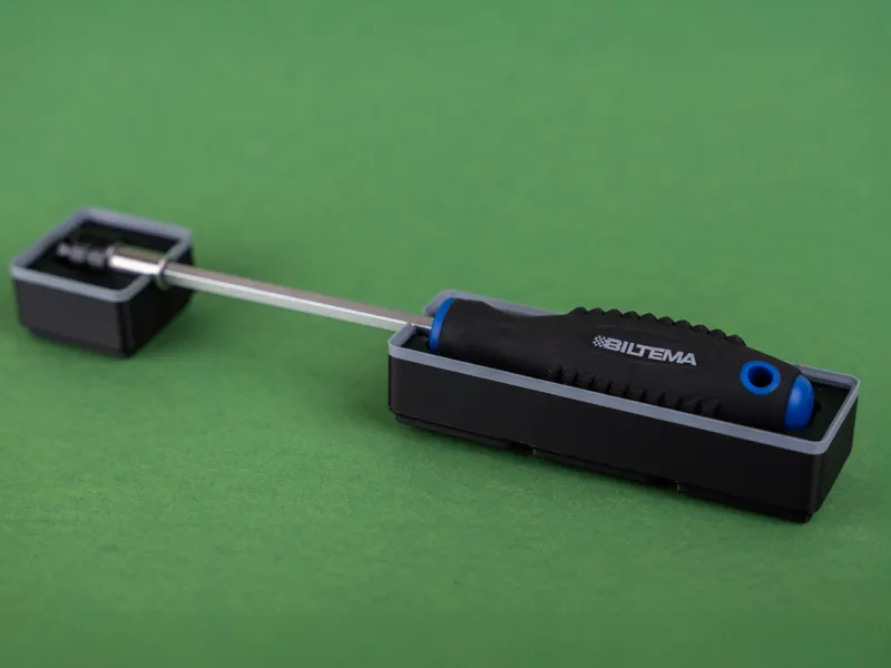 Screwdriver (biltema) holder - GRIDFINITY
