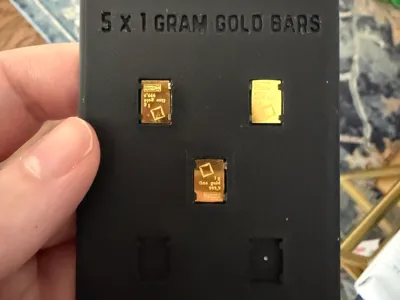 Gold Bar Holder