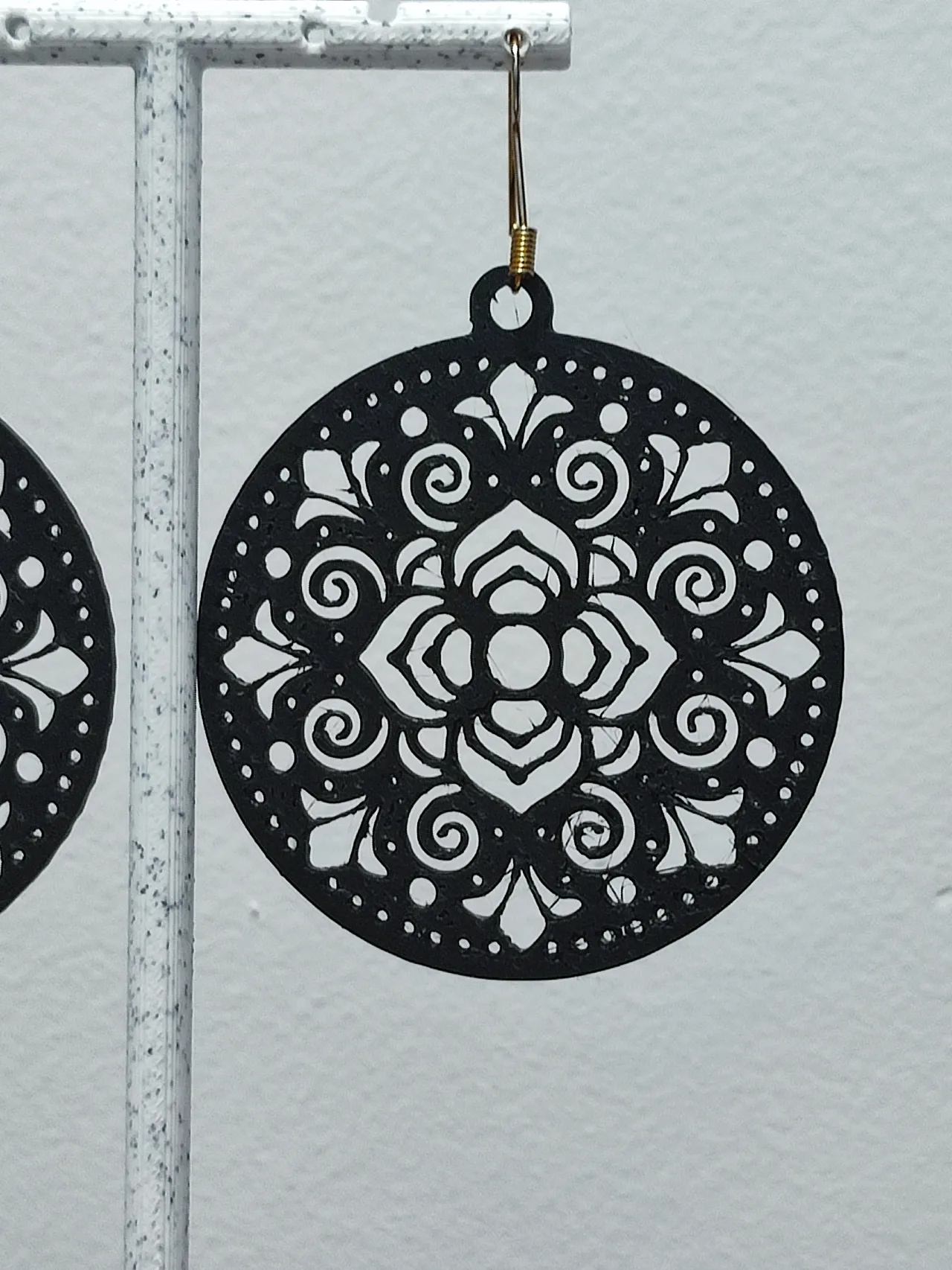 Aretes Sol de Perlas view 4