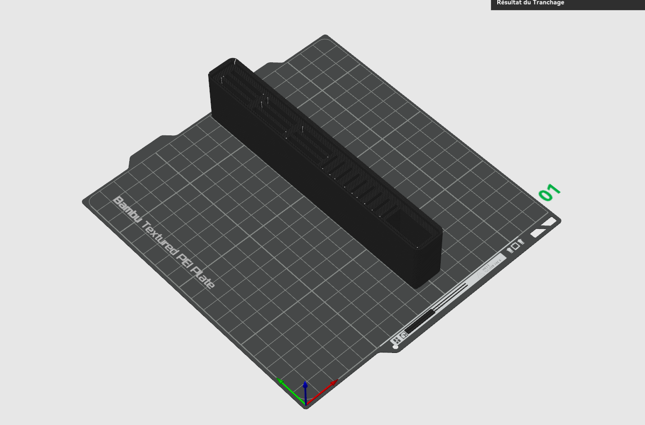 Miniatura 2 do modelo 3D Caixa Gridfinity - SD Card, MicroSD e Agulha