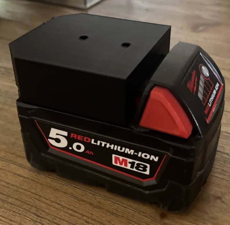 Milwaukee Battery Mount