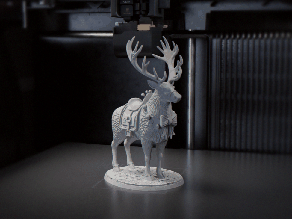 Santa's Christmas Deer