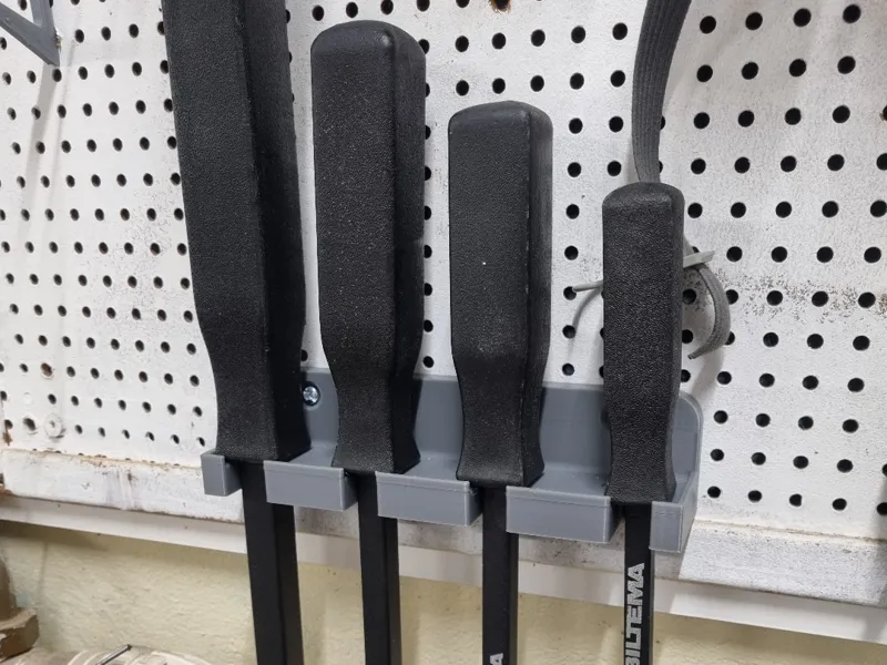 Breaker bar mount pegboard
