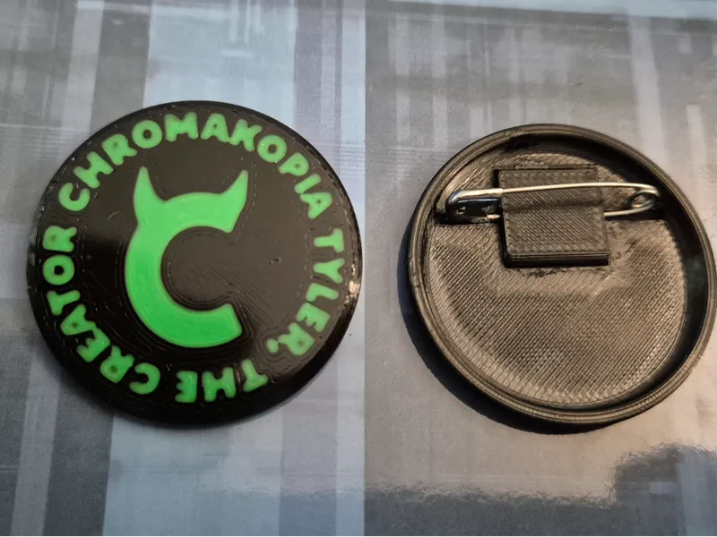 Badge from Tyler The Creator Chromakopia C