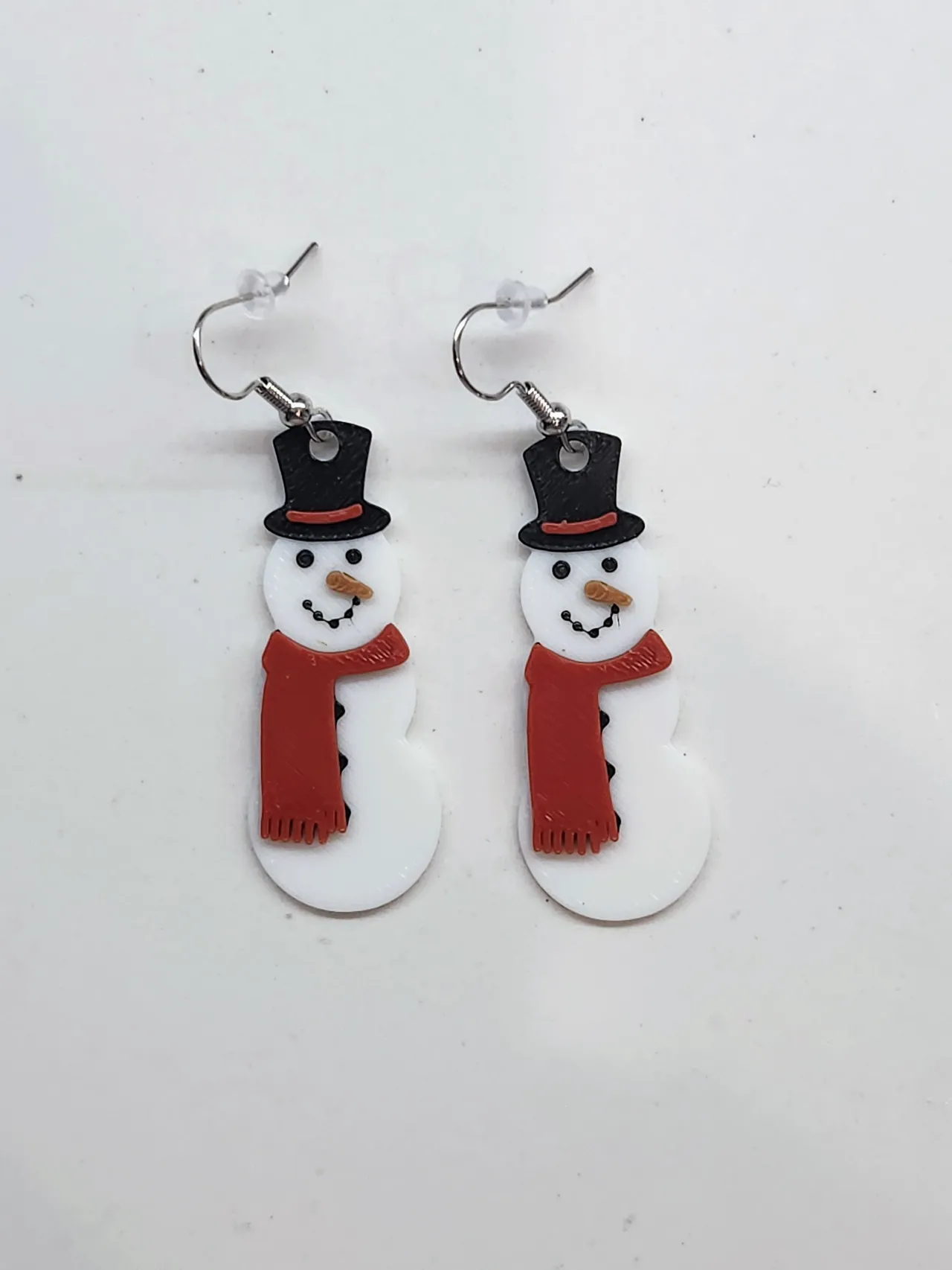 Snowman Earrings view 2