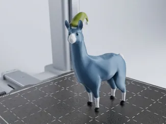 Carl the Llama (Designed via MakerLab)