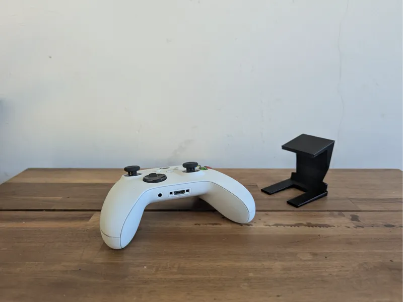 Xbox One X/S controlller underdesk hanger