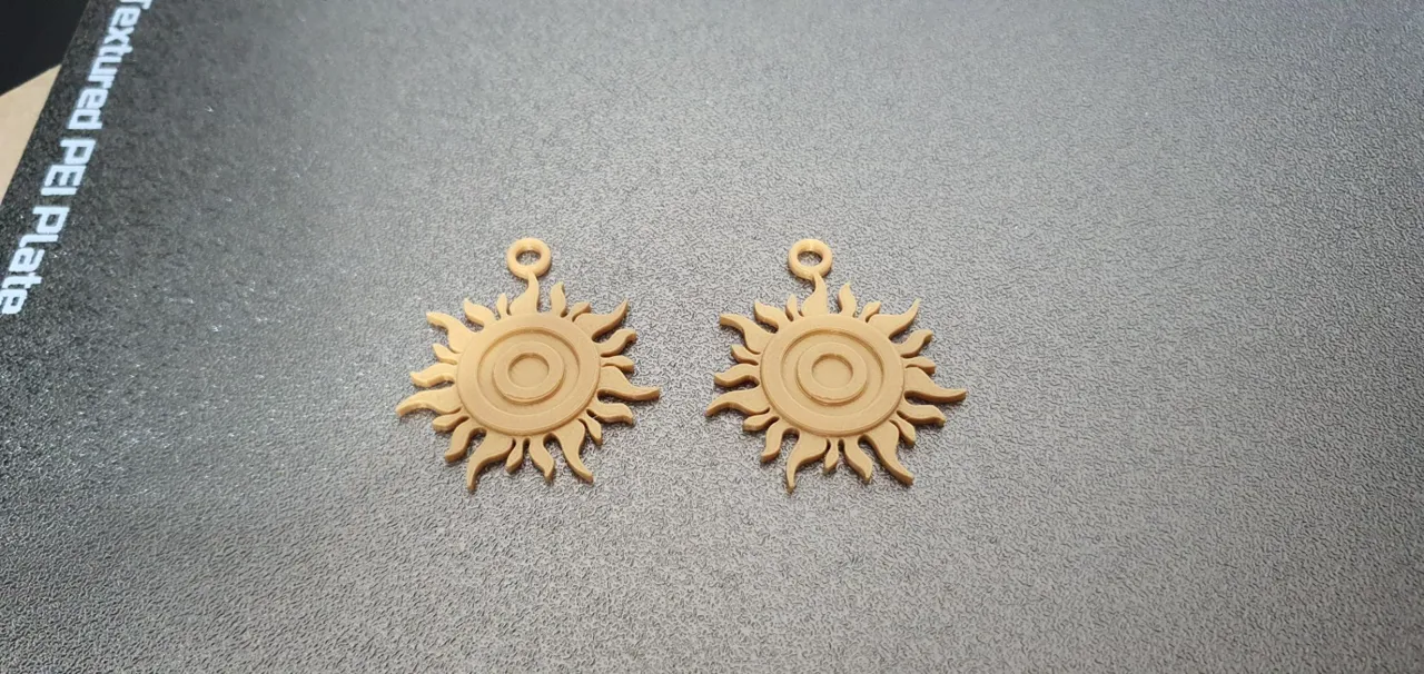 Sun Earrings view 3