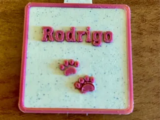 Targhetta cucciolo