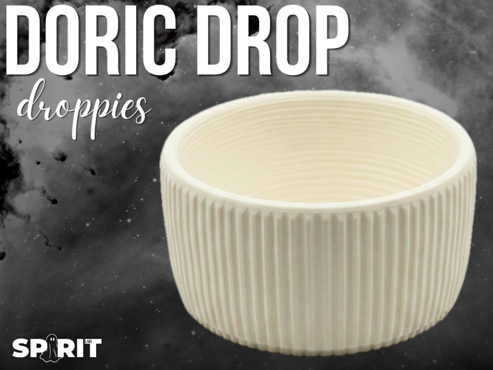 Doric Drop - Minimalist Ribbed Planter & Bowl