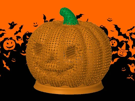 Halloween Pumpkin LED Tealight - Free 3D Print Model - MakerWorld