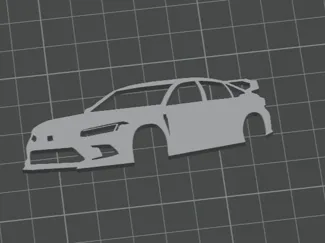 Civic Keychain