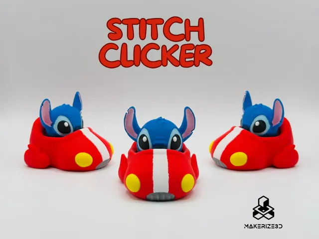 Stitch Clicker + Non-Clicker Option