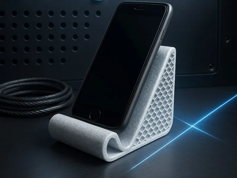 Minimalist Honeycomb Phone Stand