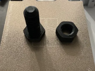 hex bolt and nut fidget