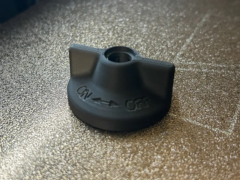 Choke lever for Suzuki Intruder VS1400 motorcycle.