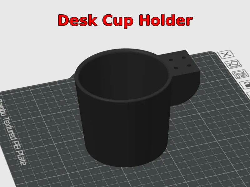 DESK CUP HOLDER - PORTA TAZZA DA SCRIVANIA