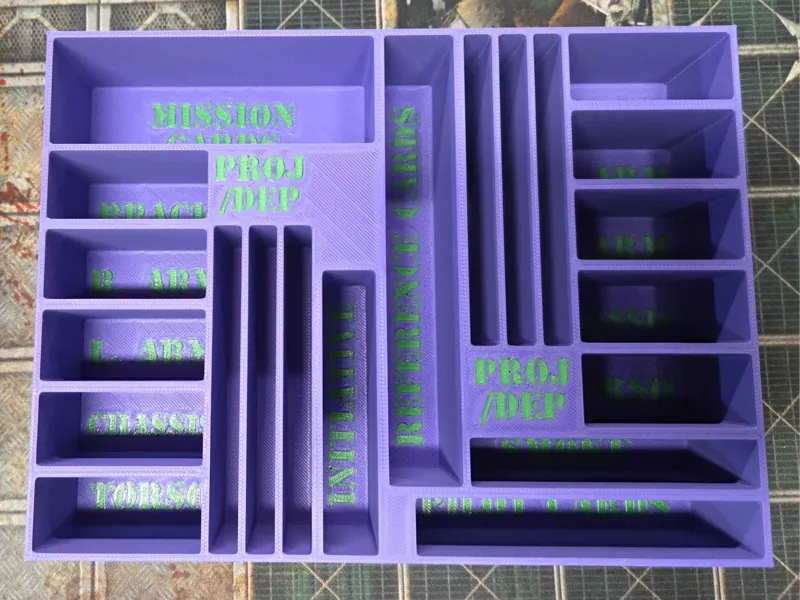 Ember: Obsidian Protocol Cards Tray