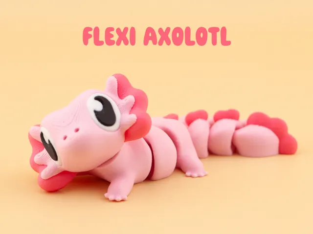 Printyboy - Flexi Axolotl