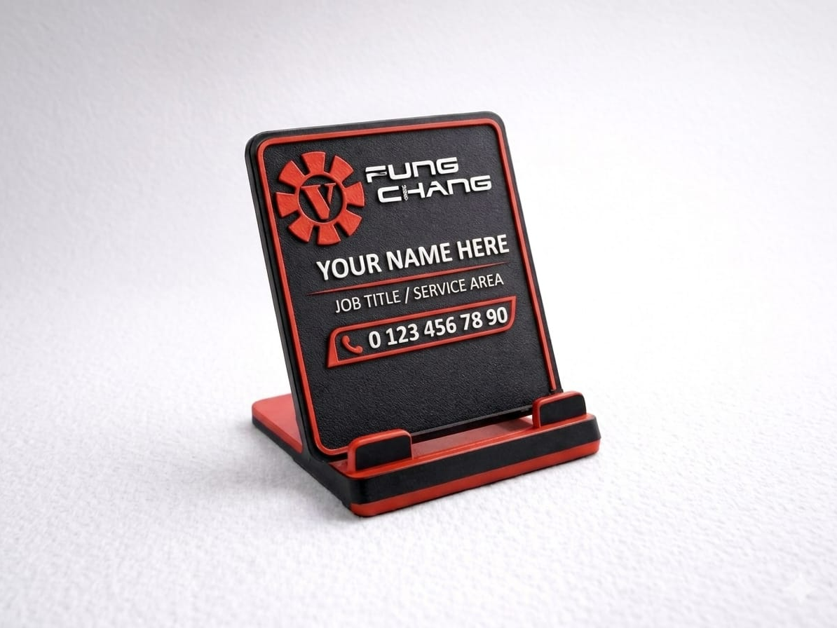 Customizable Phone & Card Stand