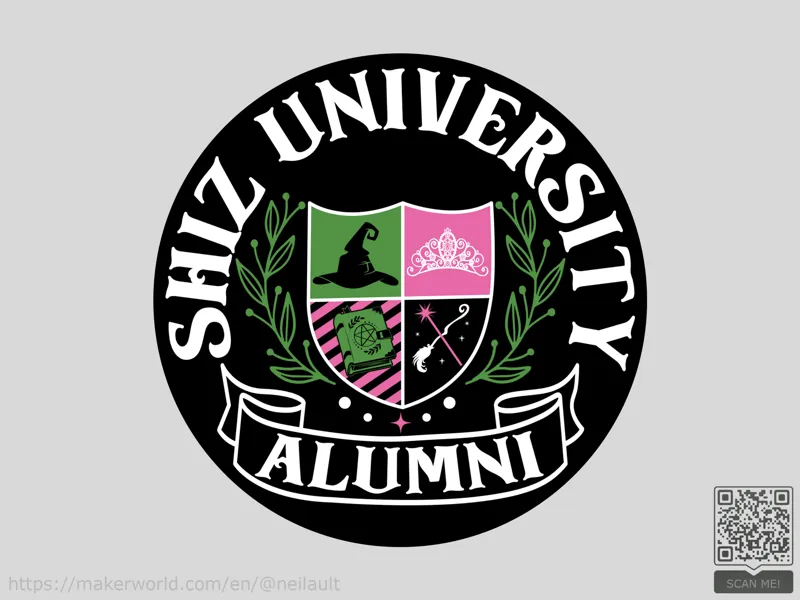 Wicked 'Shiz University Alumni' Coaster