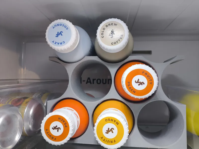 Parametric & expandable bottle holder (fridge,...)