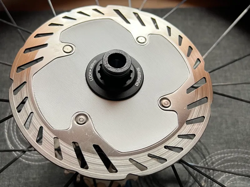 Shimano brake disk cover
