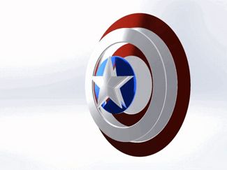 Captain America Shield 30cm