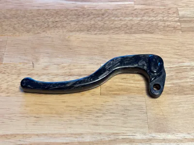 "Forged" carbon fiber clutch mold