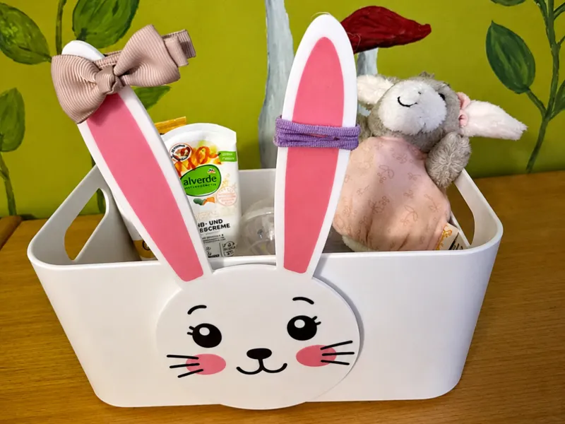 Hasen-Ordnungshelfer für Körbe & Kisten