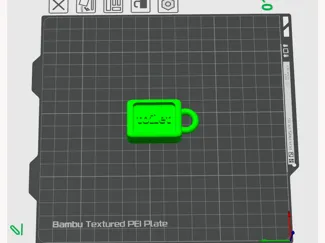keychain with the inscription "toilet."