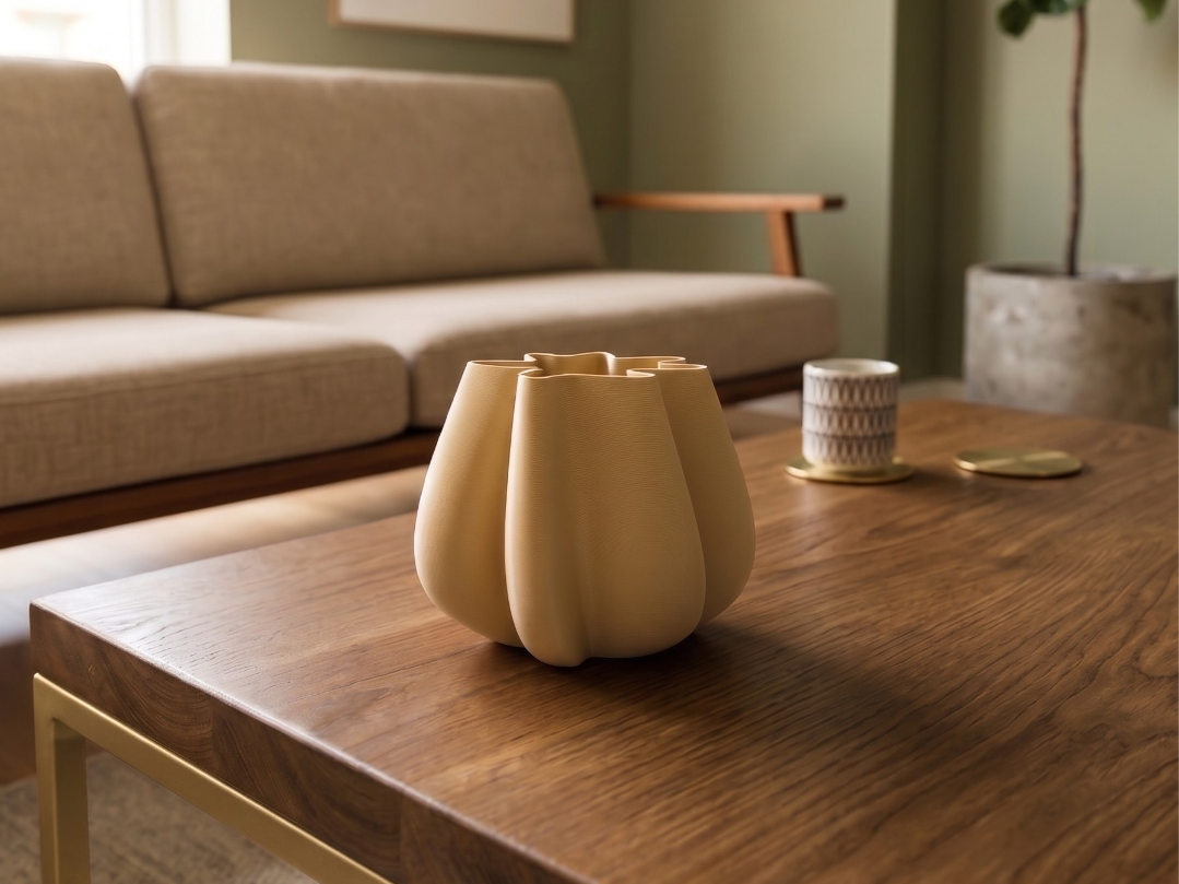 Dune asymmetrical vase decorations