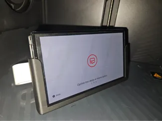 Nintendo in the car (Switch OLED version)