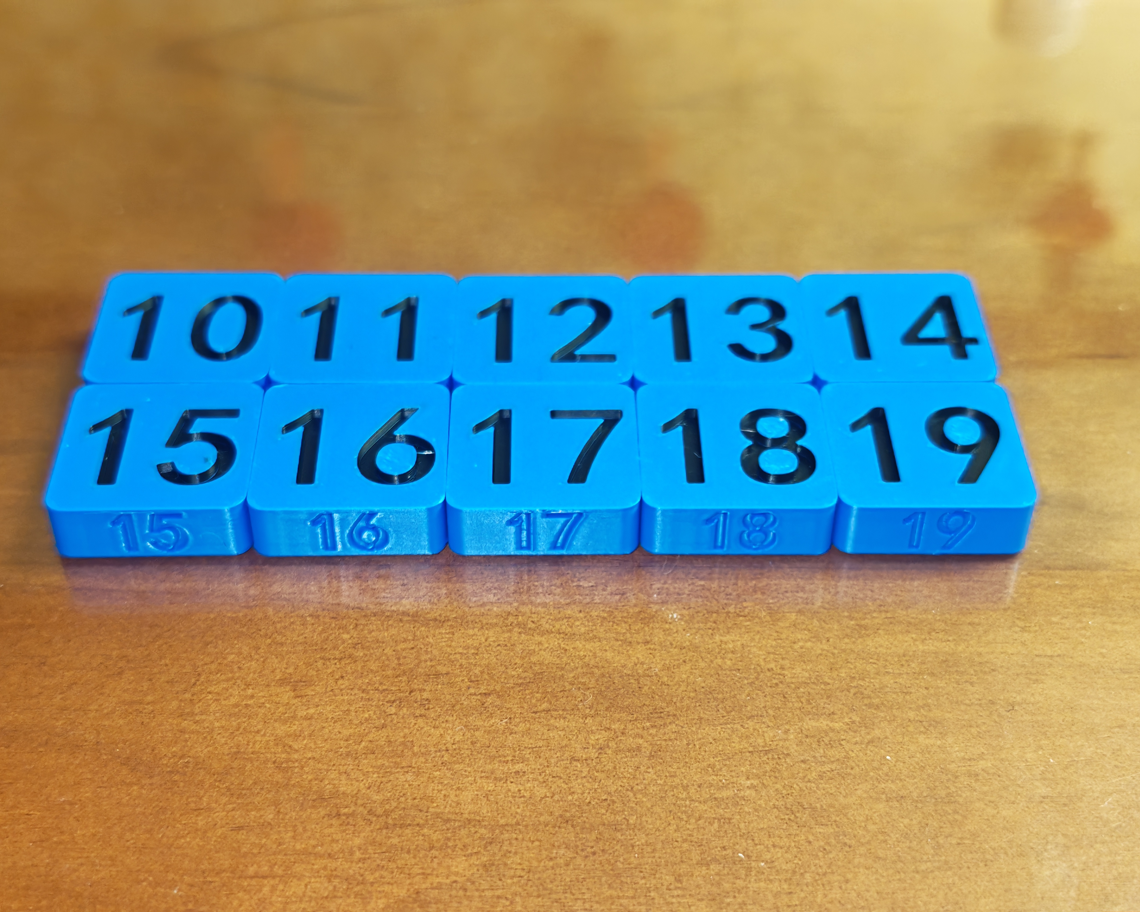 Miniatura 4 do modelo 3D 数字积木与运算/数学教具