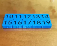 数字块--数字10--19