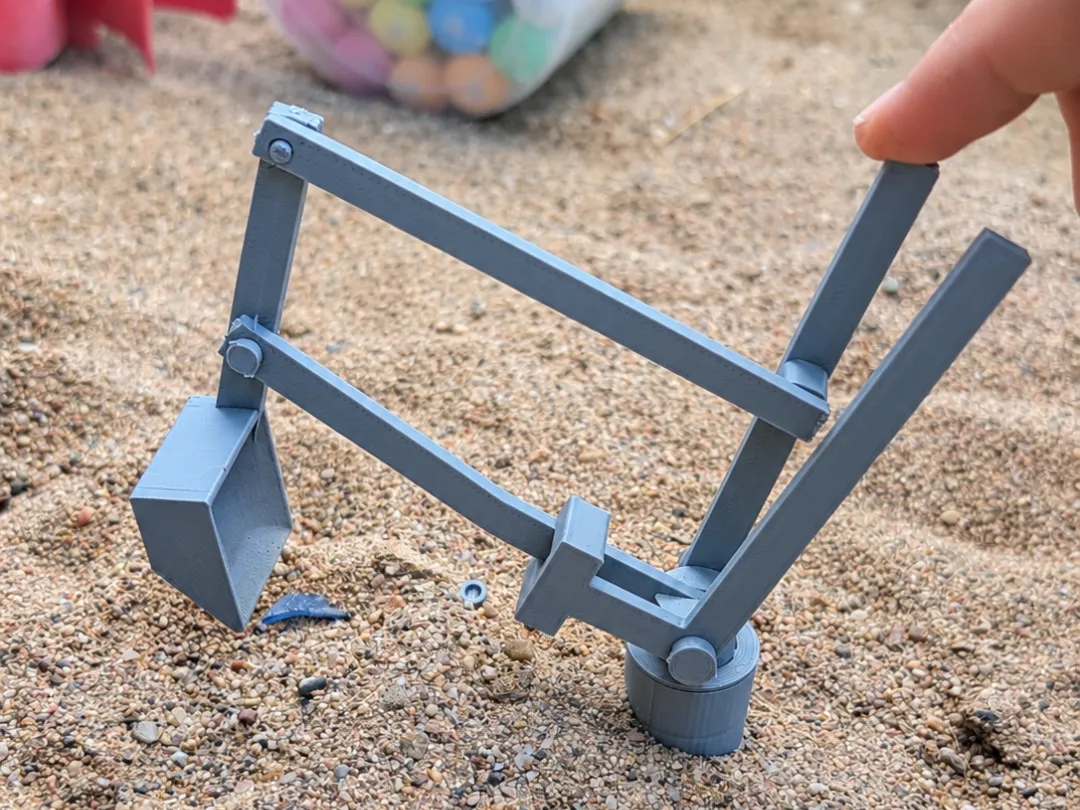 Tiny Sand Digger- Kit Card - Free 3D Print Model - MakerWorld