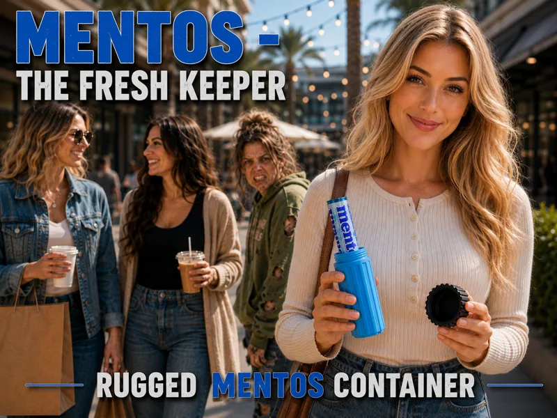 Mentos Container - The Fresh Keeper