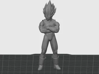 Vegeta Saga Majin Buu