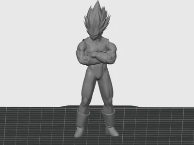 Vegeta Saga Majin Buu